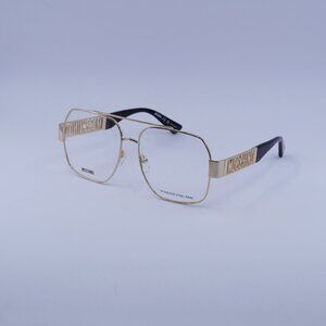 Moschino MOS639 0000 00 Eyeglasses Yellow Gold 56mm Square Frame